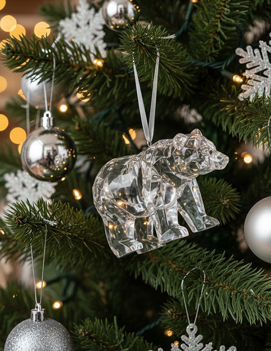Ornamento navideño oso 3