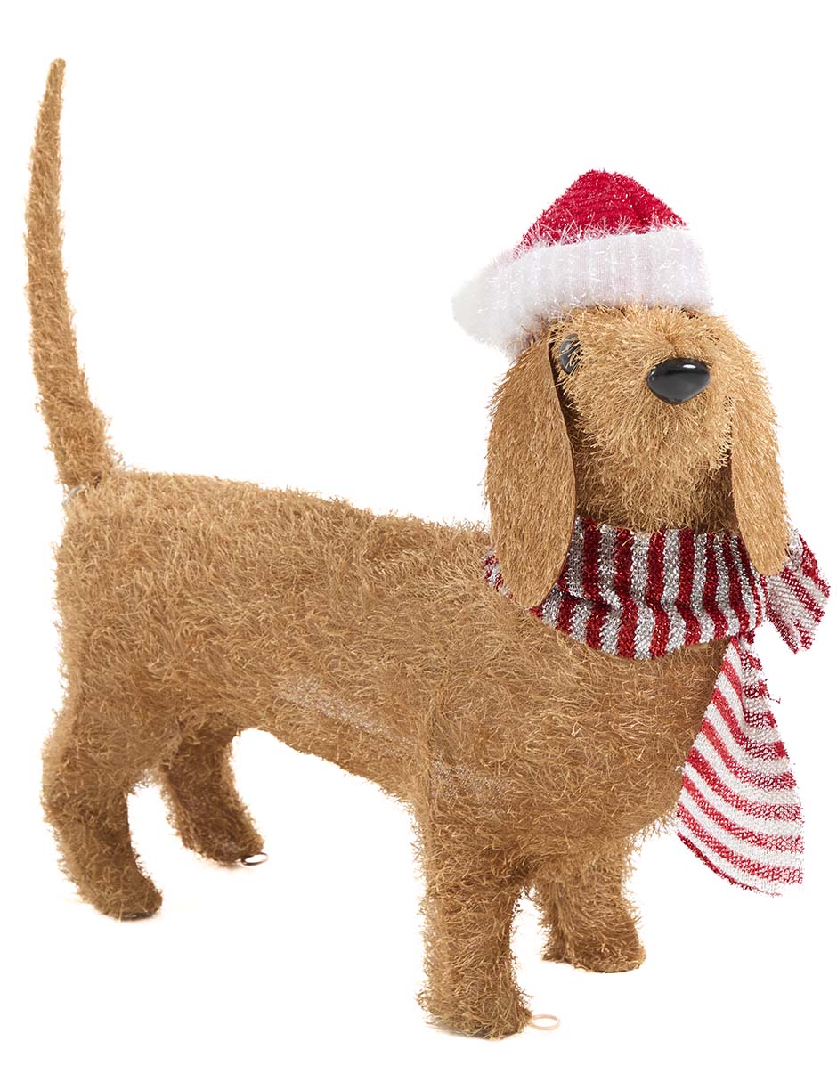 Figura decorativa de perro