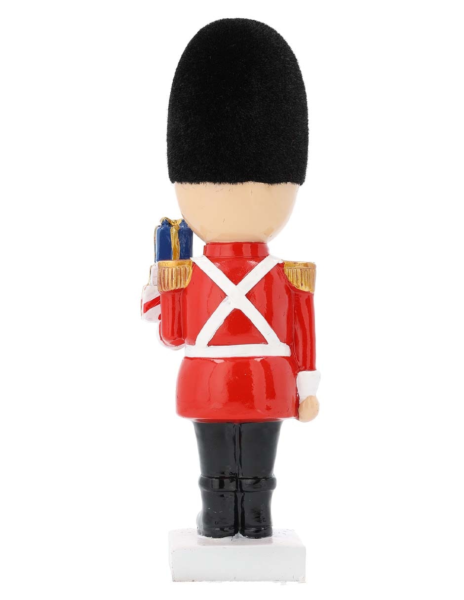 Figura decorativa de soldado Navidad