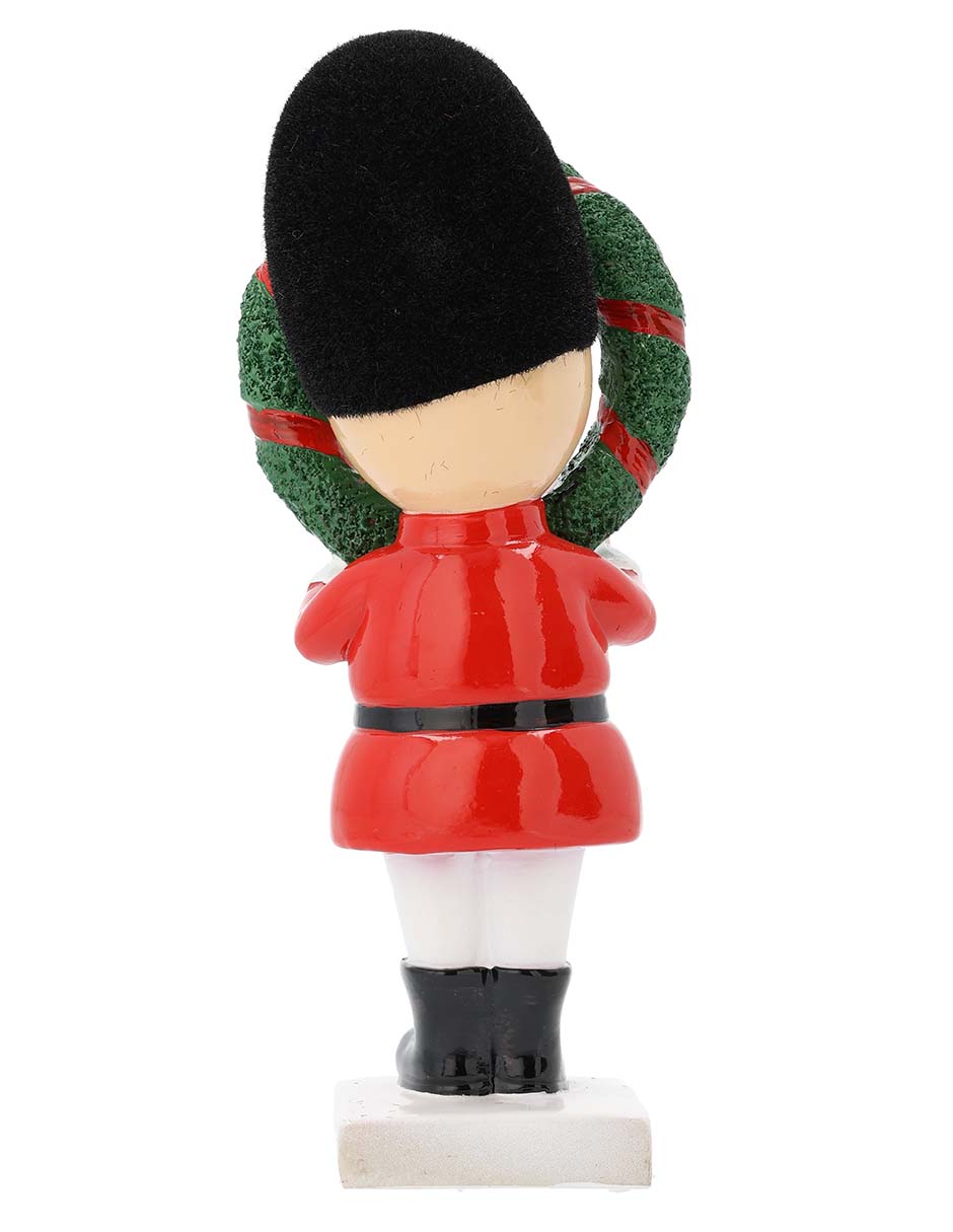 Figura decorativa de soldado Navidad Roja 3