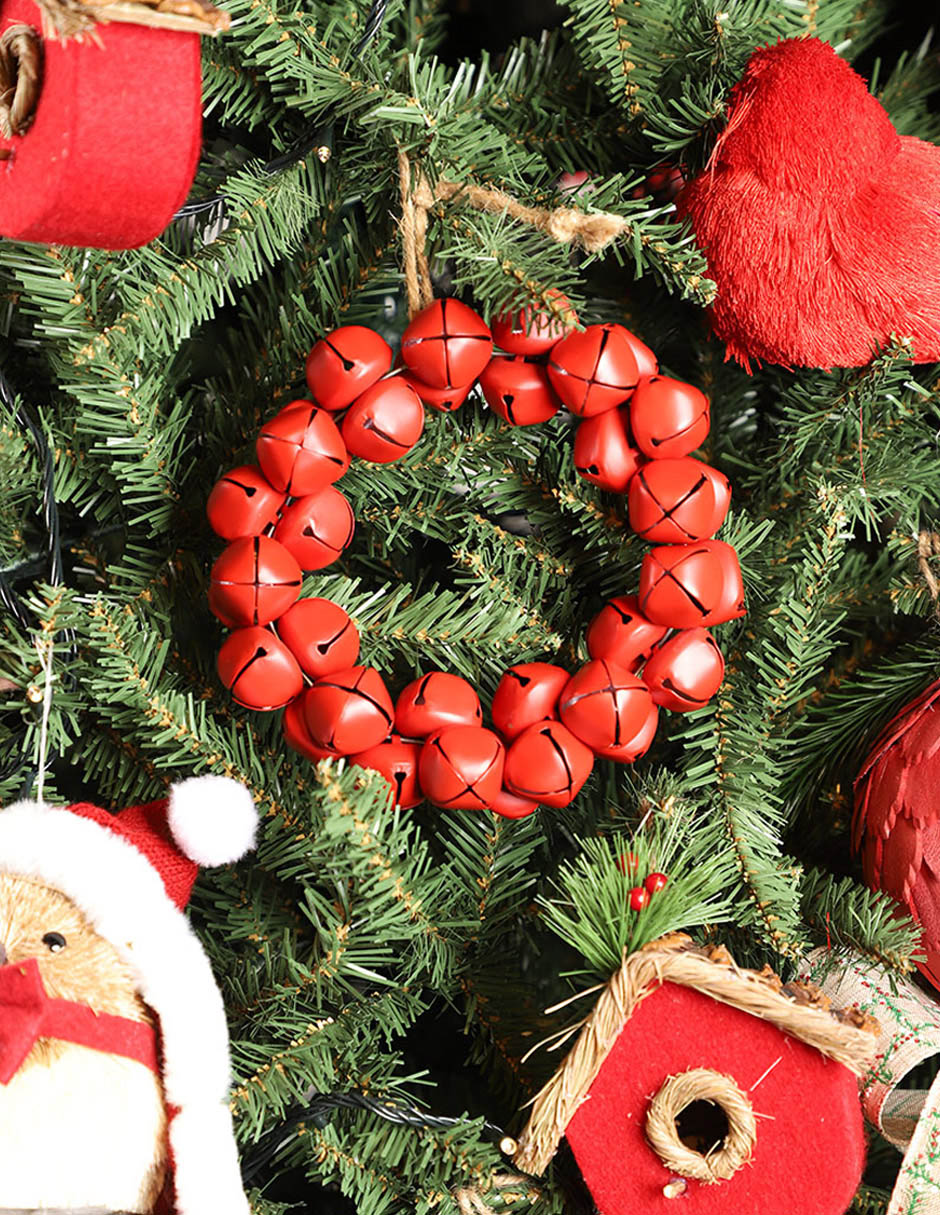 Ornamento navideño circular 2