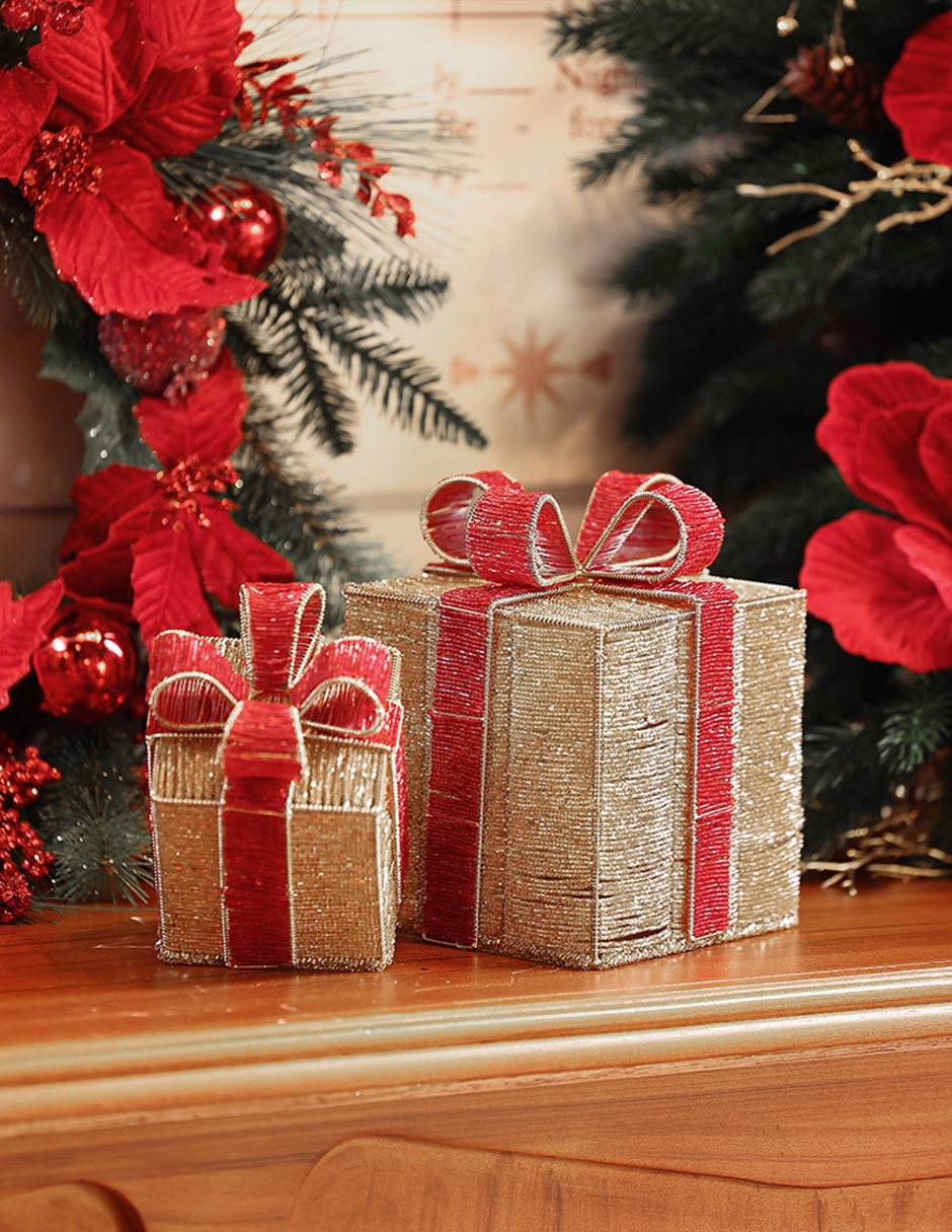 Figura decorativa de regalo Navidad 2
