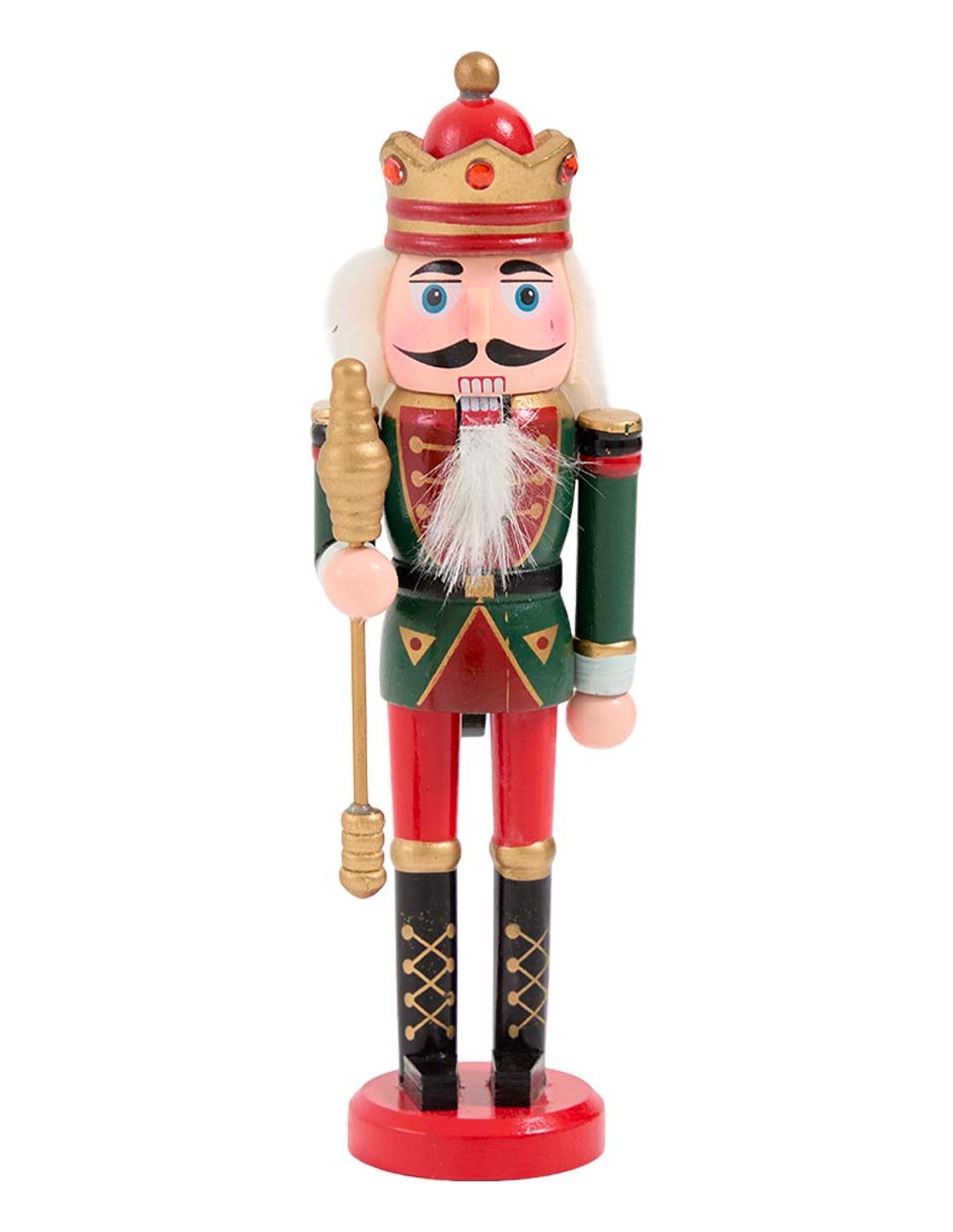 Figura decorativa de cascanueces Navidad de madera Figura decorativa de cascanueces Navidad de madera