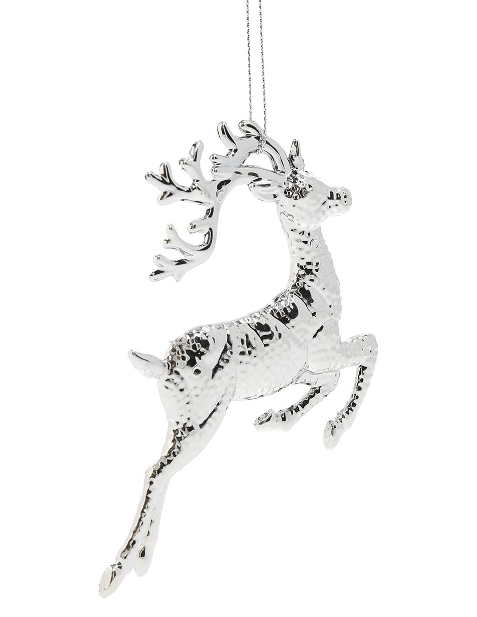 Ornamento navidad reno Metallic 3