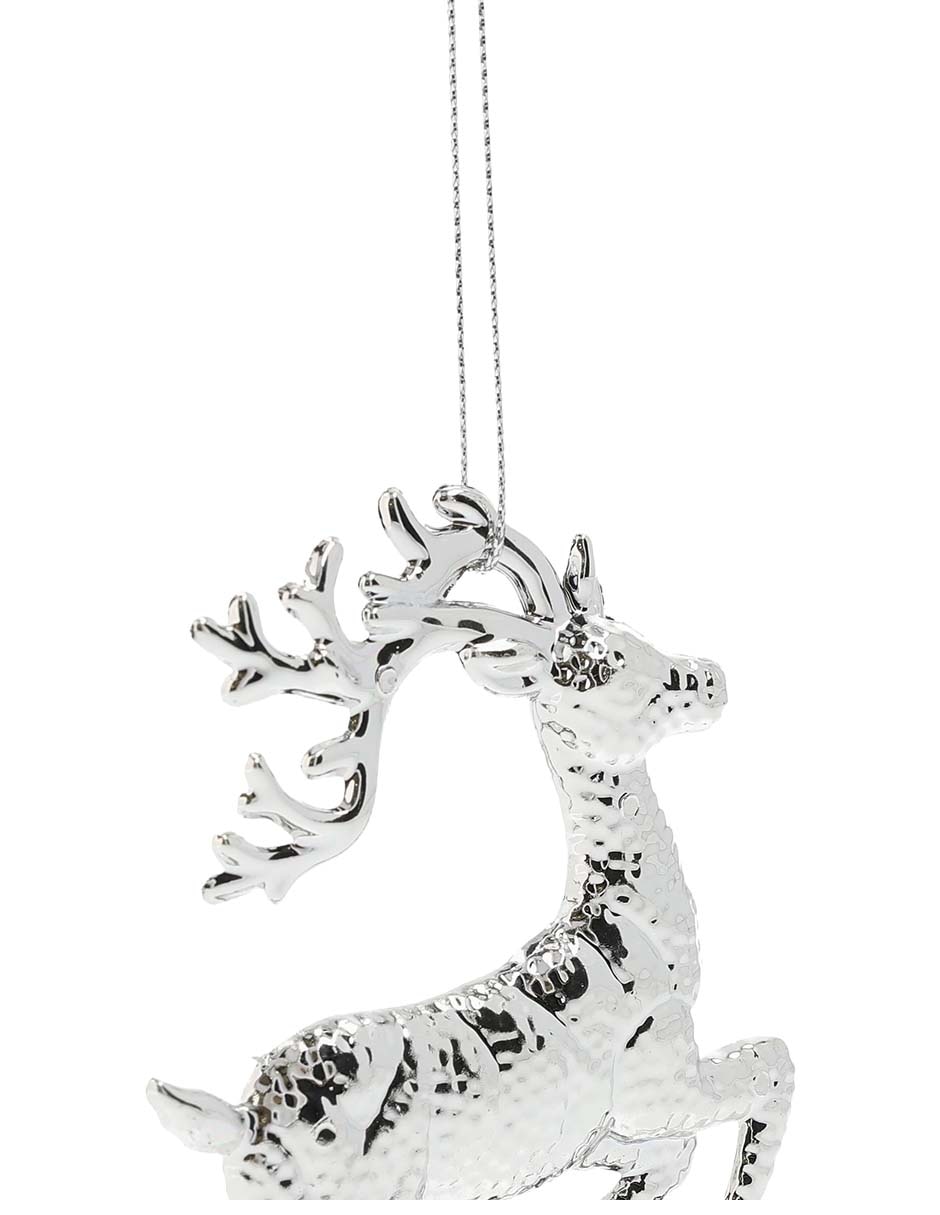 Ornamento navidad reno Metallic 4