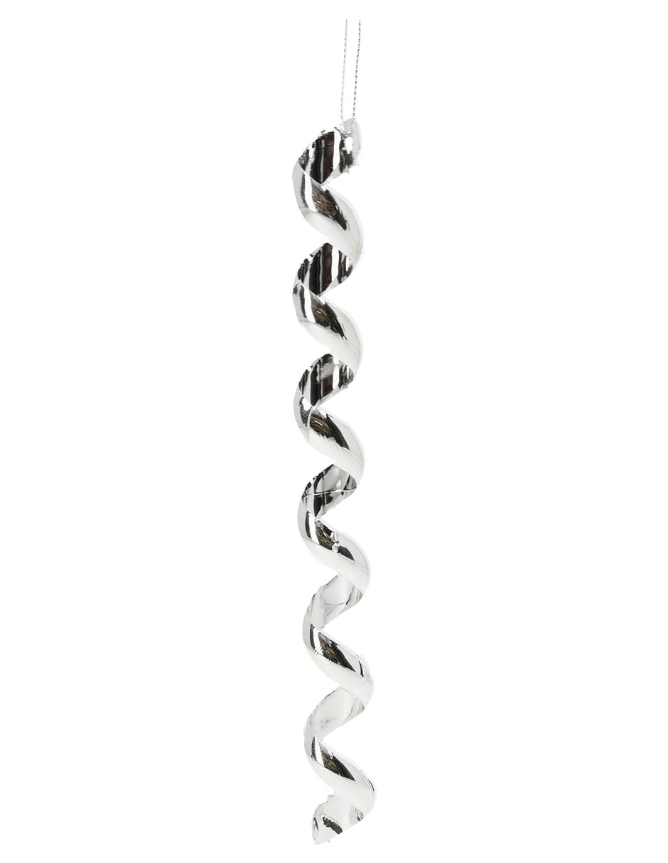 Ornamento navidad espiral Metallic