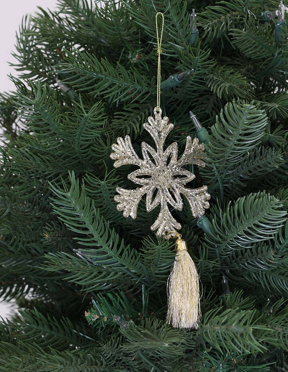 Ornamento navidad copo de nieve Esplendor 5