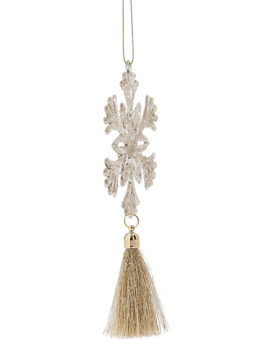 Ornamento navidad copo de nieve Esplendor 2