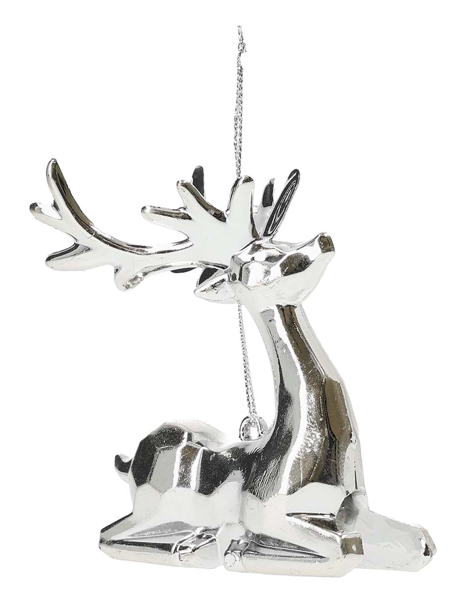 Ornamento navidad reno Metallic Ornamento navidad reno Metallic