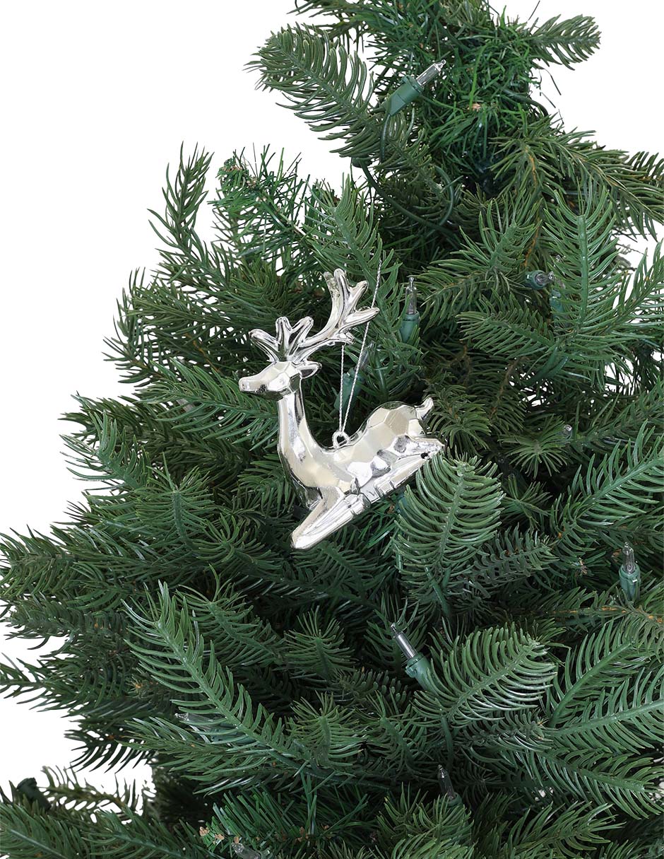 Ornamento navidad reno Metallic 5