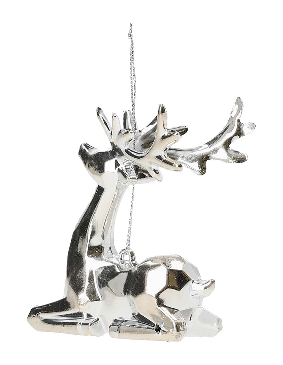 Ornamento navidad reno Metallic 2