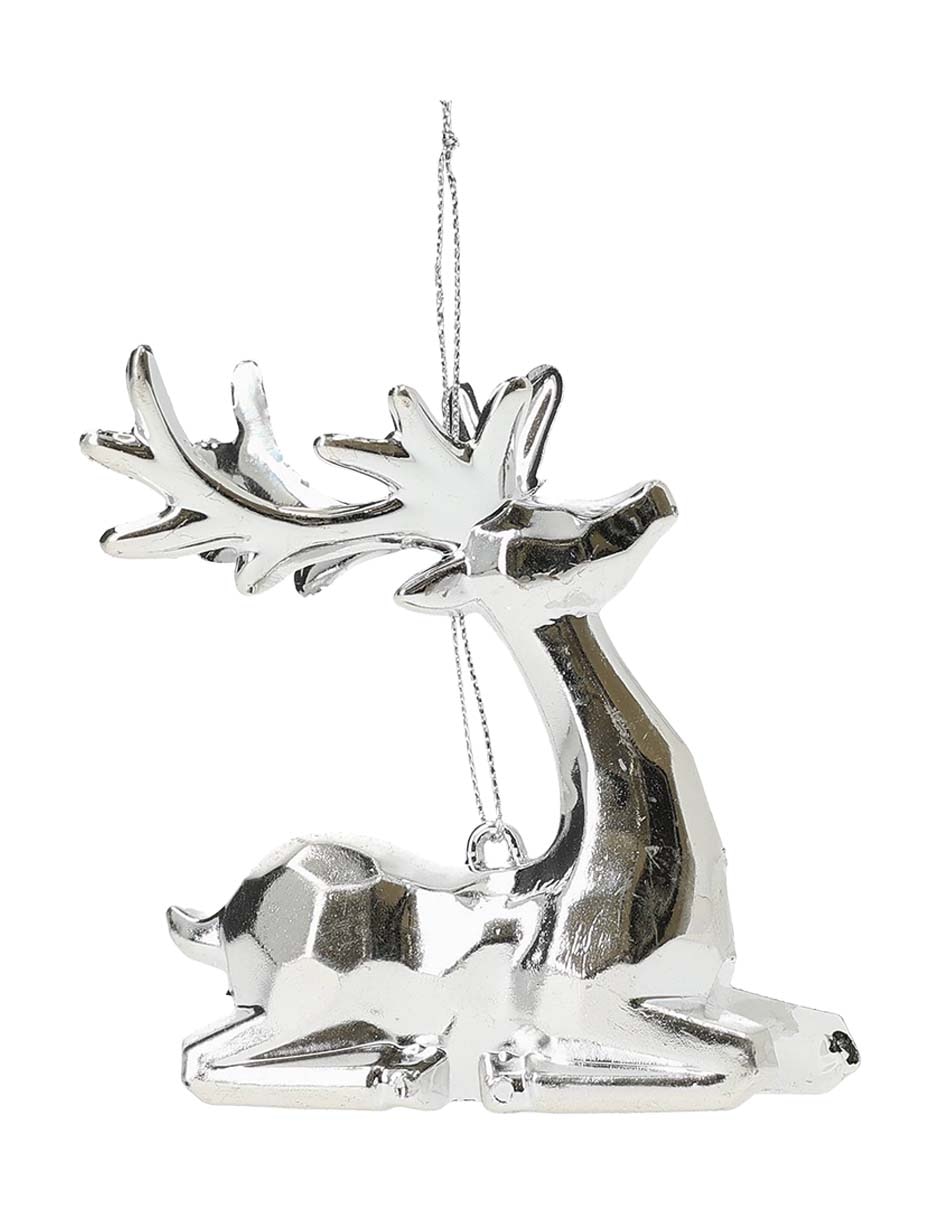 Ornamento navidad reno Metallic 3