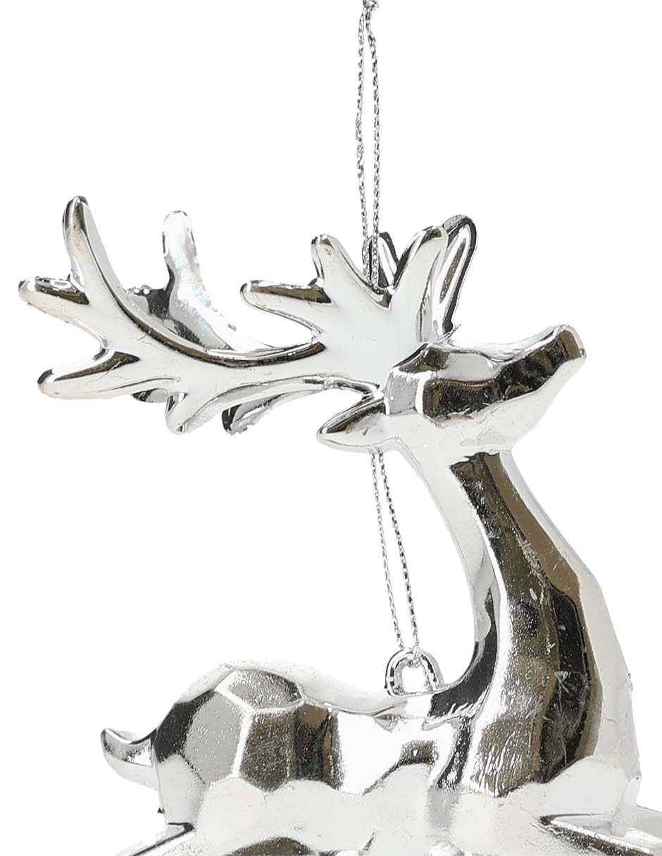 Ornamento navidad reno Metallic 4