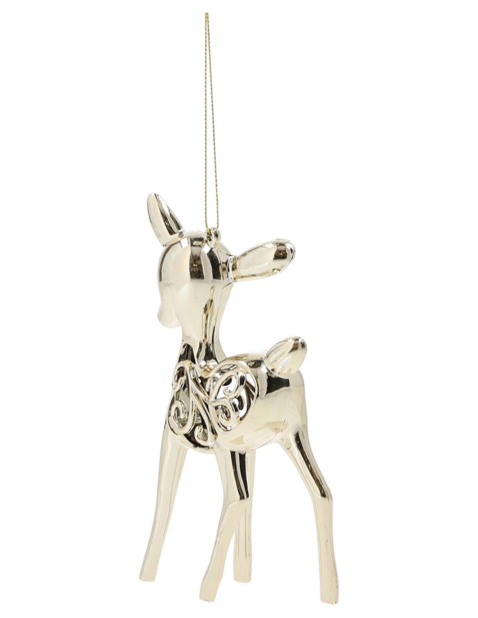 Ornamento navidad reno Metallic 2