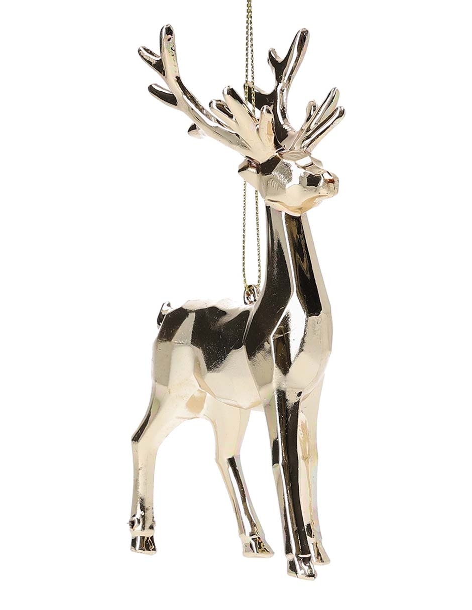 Ornamento navidad reno Metallic Ornamento navidad reno Metallic