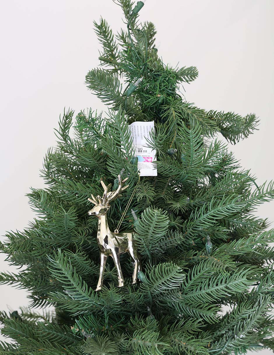 Ornamento navidad reno Metallic 5
