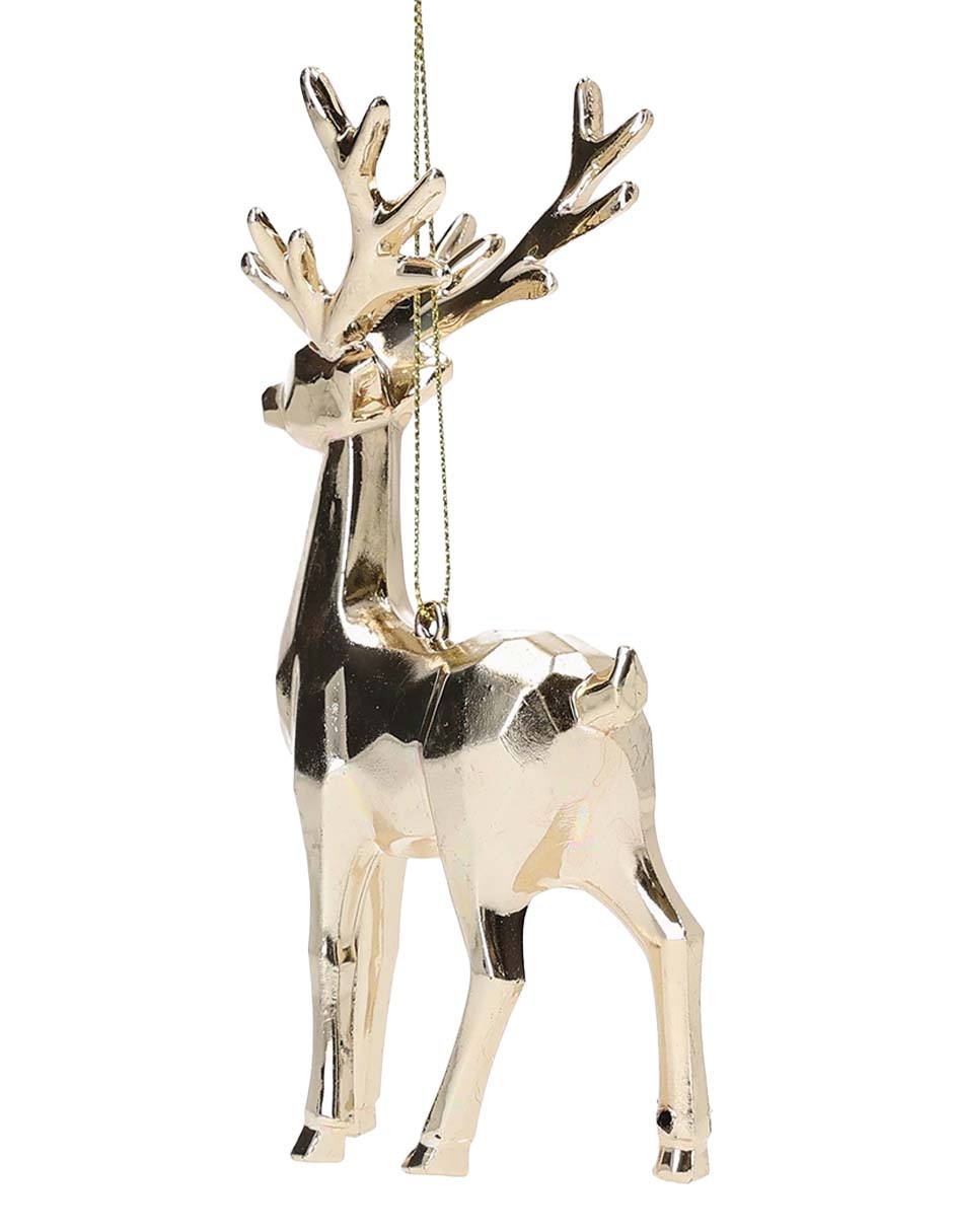 Ornamento navidad reno Metallic 2