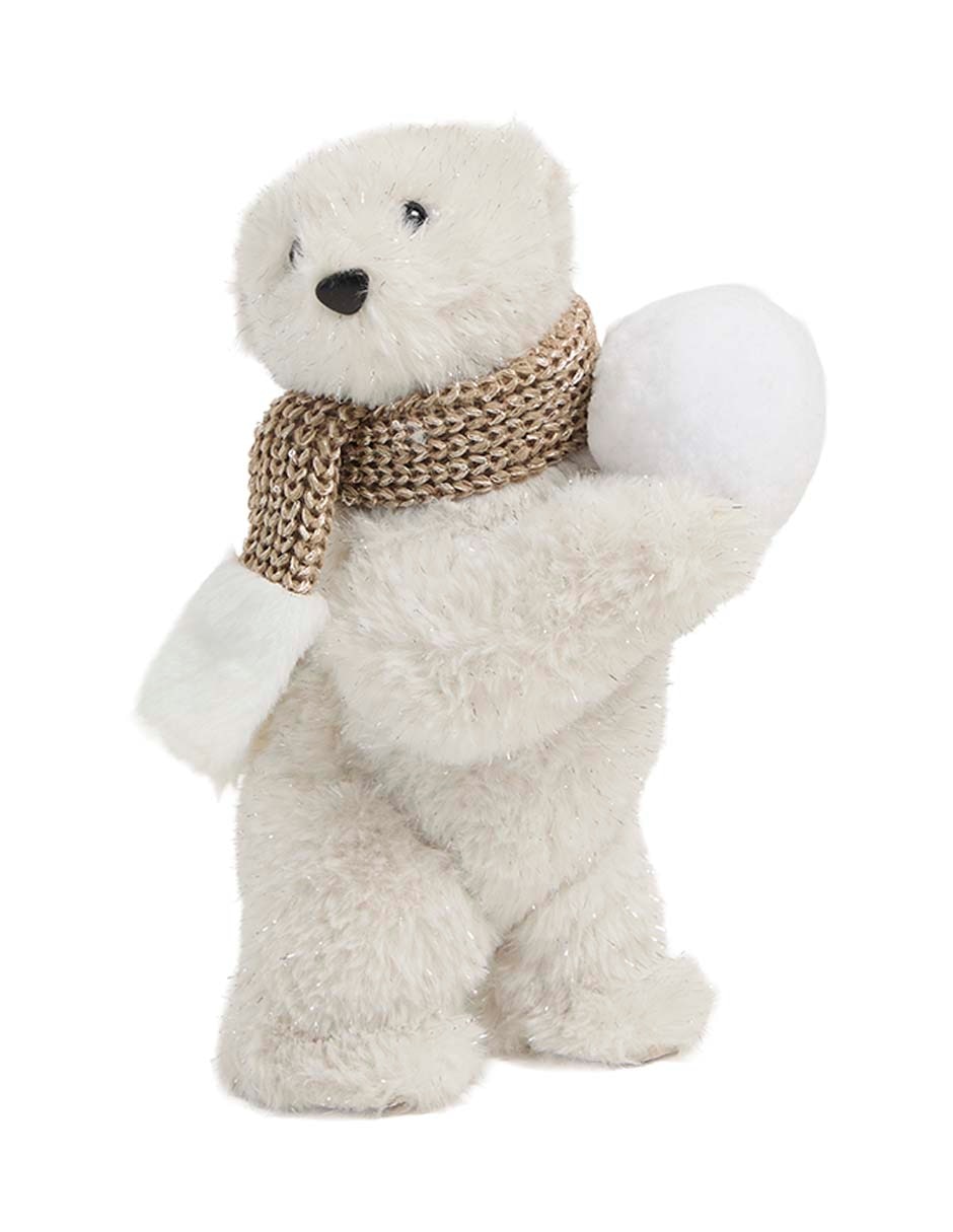 Figura decorativa de oso Navidad