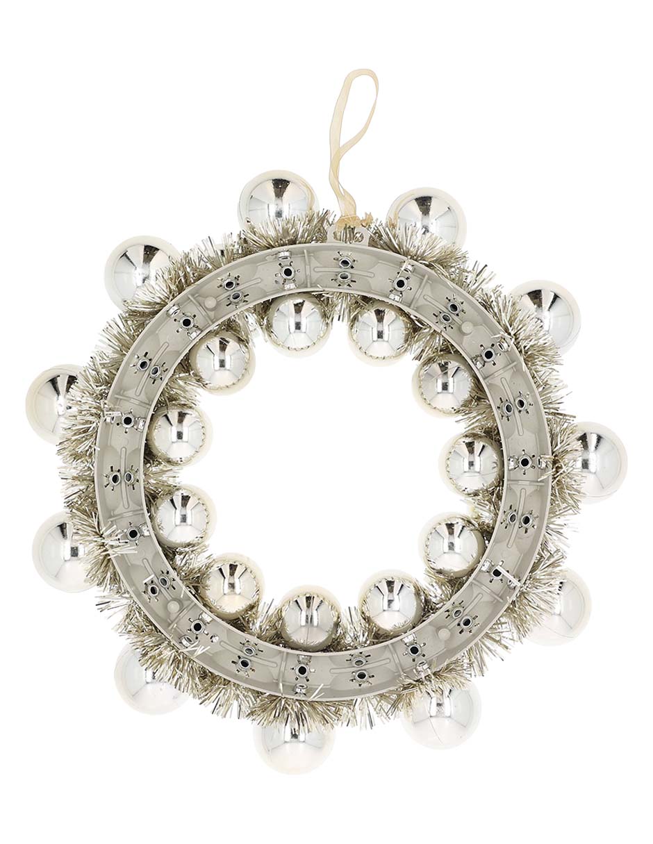 Ornamento navideño corona 2