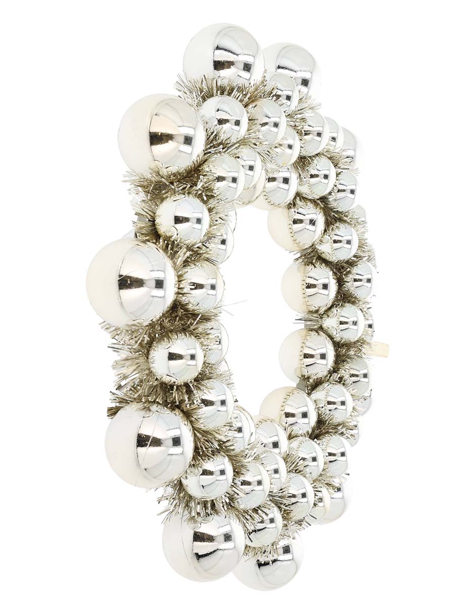 Ornamento navideño corona 3