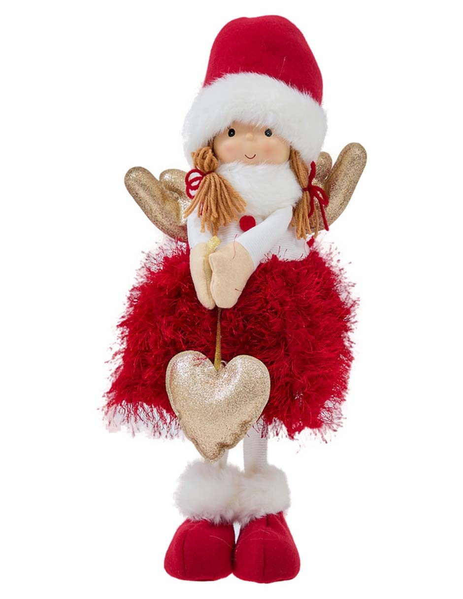 Figura decorativa de muñeca Navidad Figura decorativa de muñeca Navidad