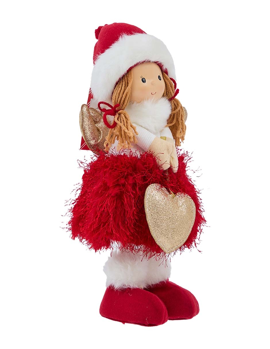 Figura decorativa de muñeca Navidad 2
