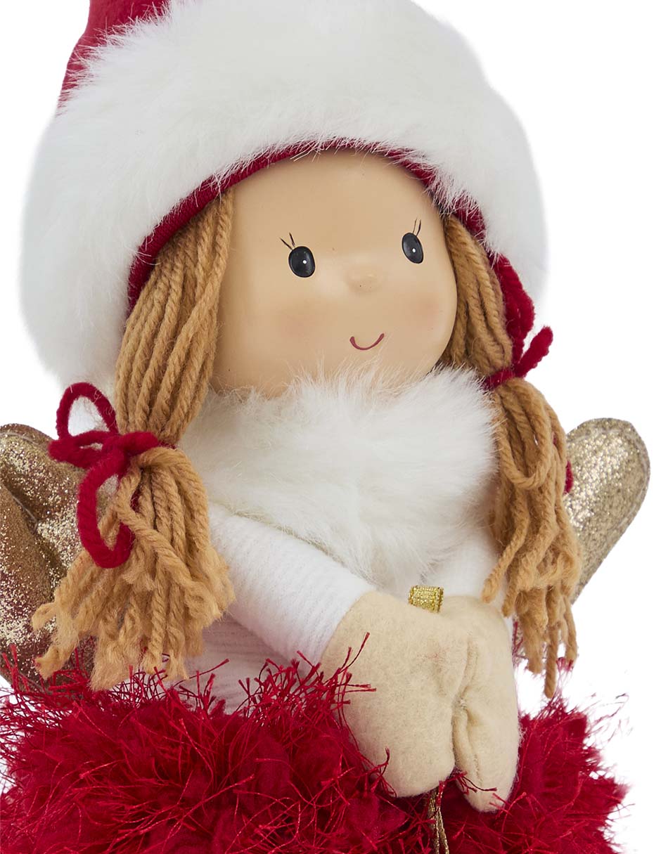 Figura decorativa de muñeca Navidad 4