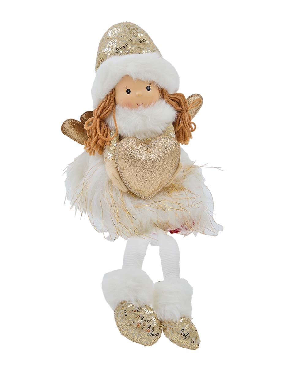 Figura decorativa de muñeca Navidad Figura decorativa de muñeca Navidad