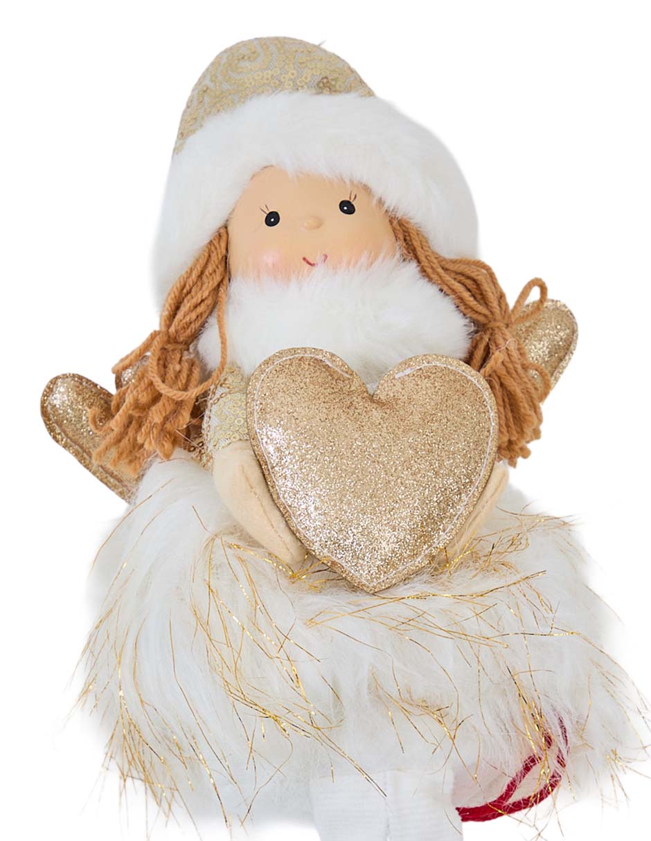Figura decorativa de muñeca Navidad 4