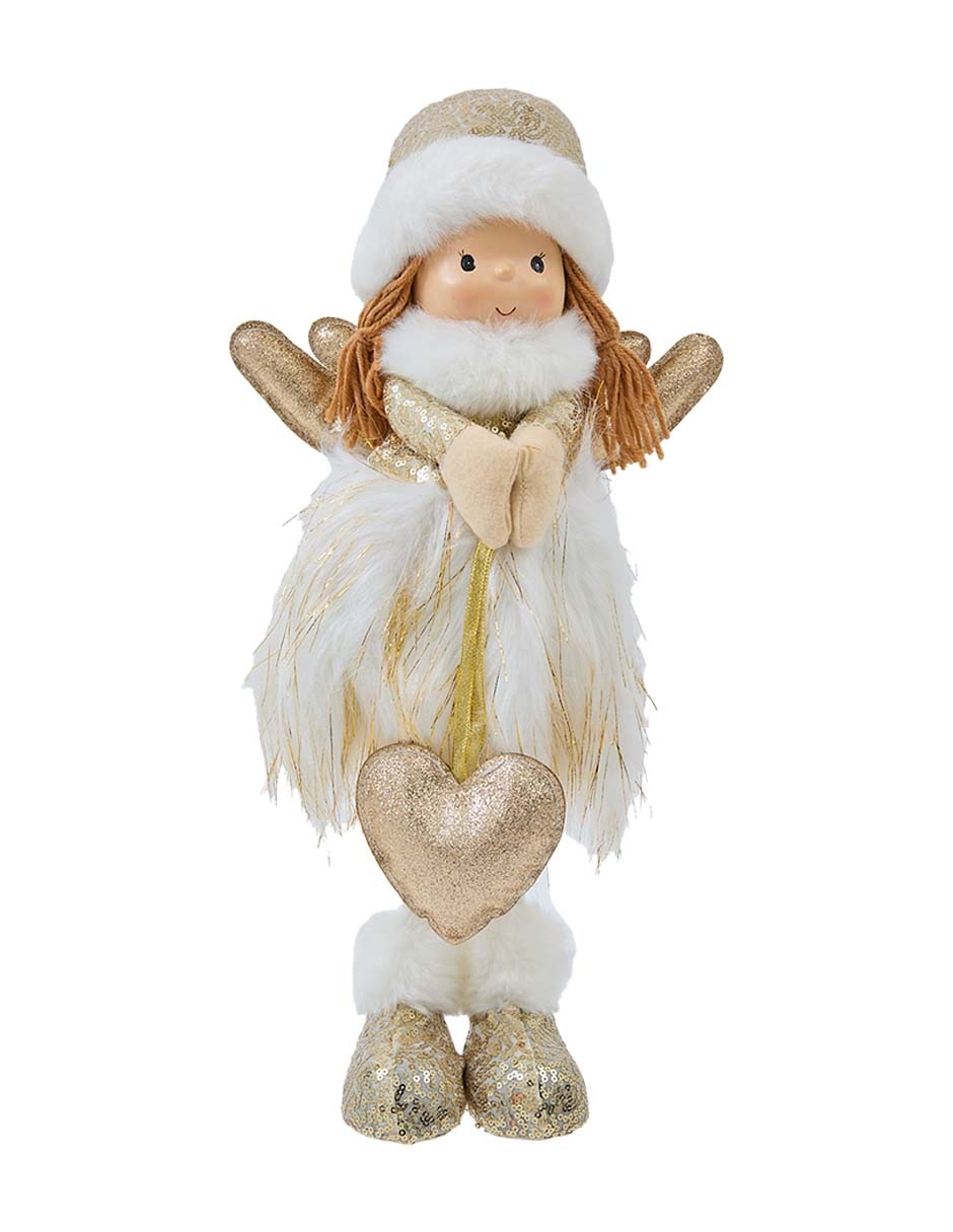 Figura decorativa de muñeca Navidad Figura decorativa de muñeca Navidad