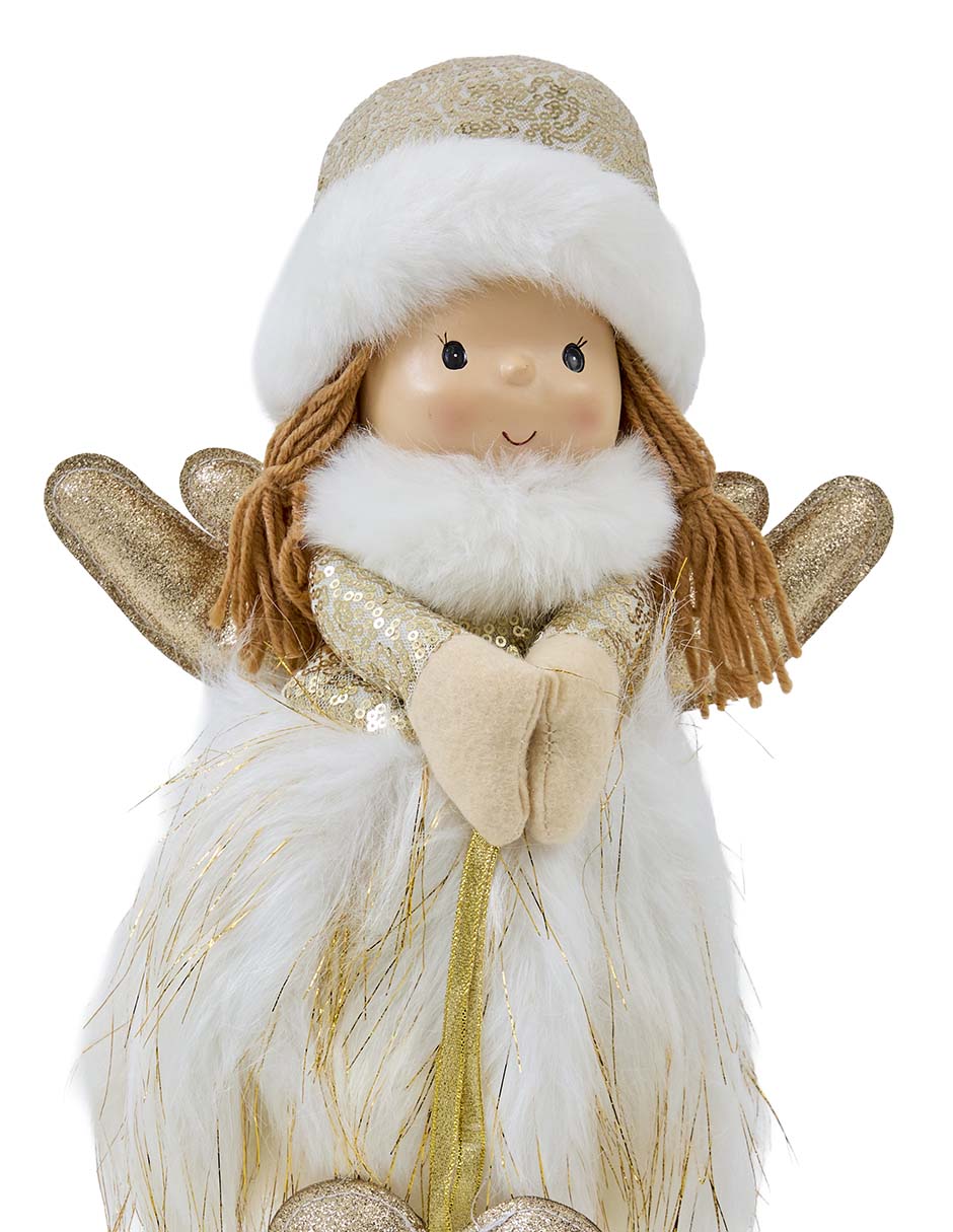 Figura decorativa de muñeca Navidad 4