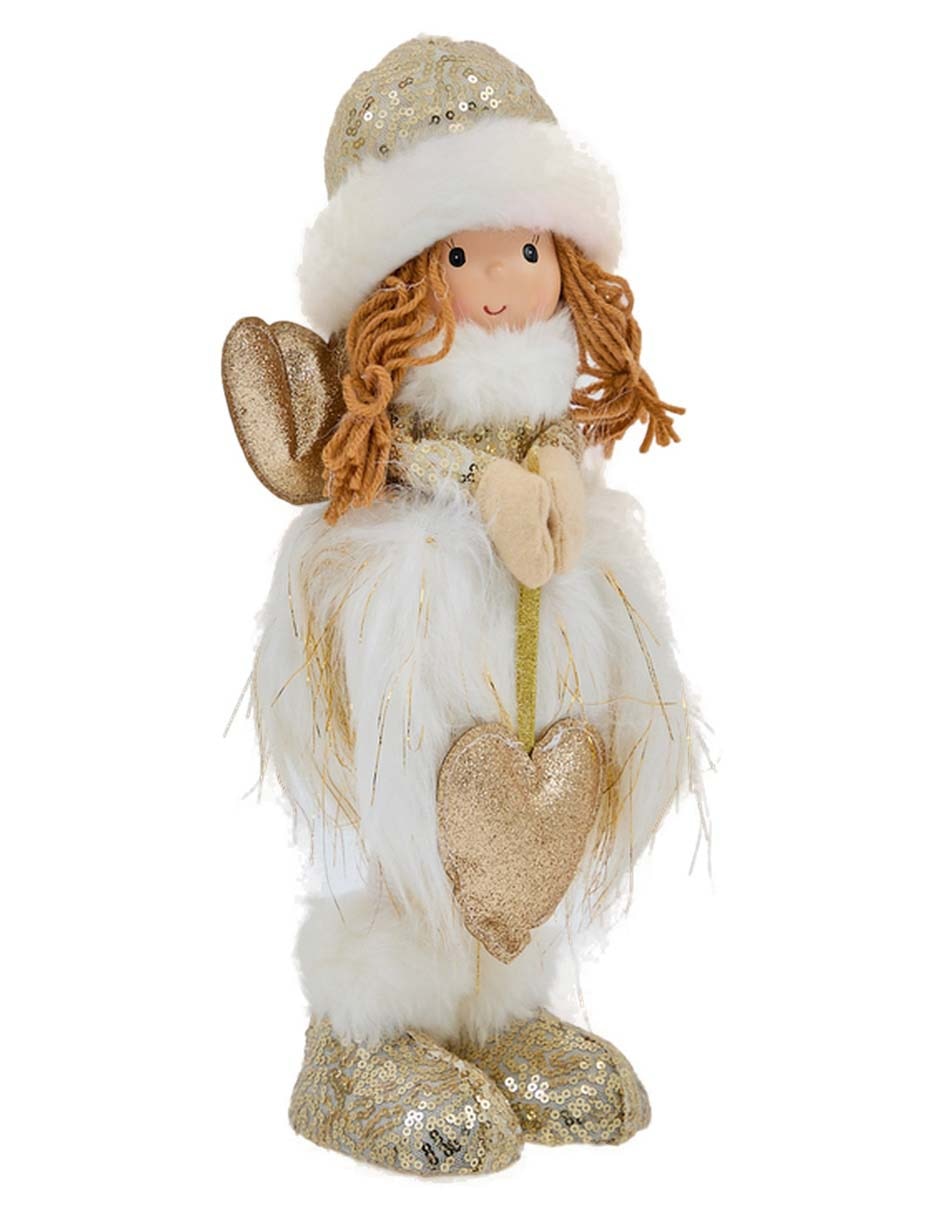 Figura decorativa de muñeca Navidad 2