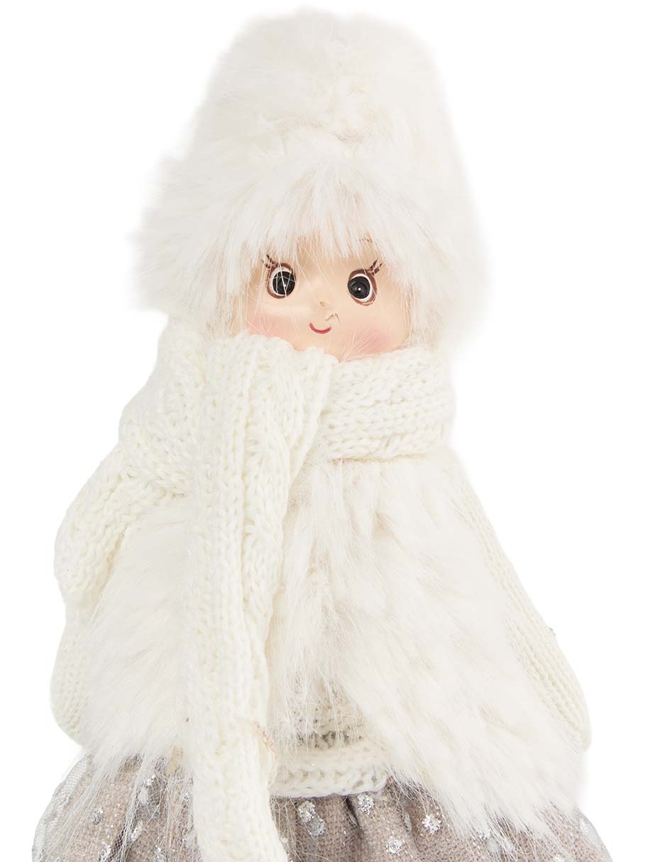 Figura decorativa de muñeca Navidad 4