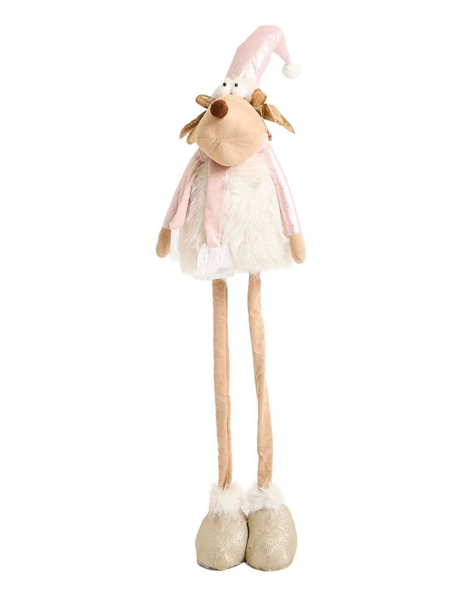 Figura de tela de reno Navidad