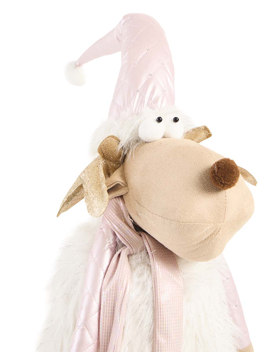 Figura de tela de reno Navidad 3