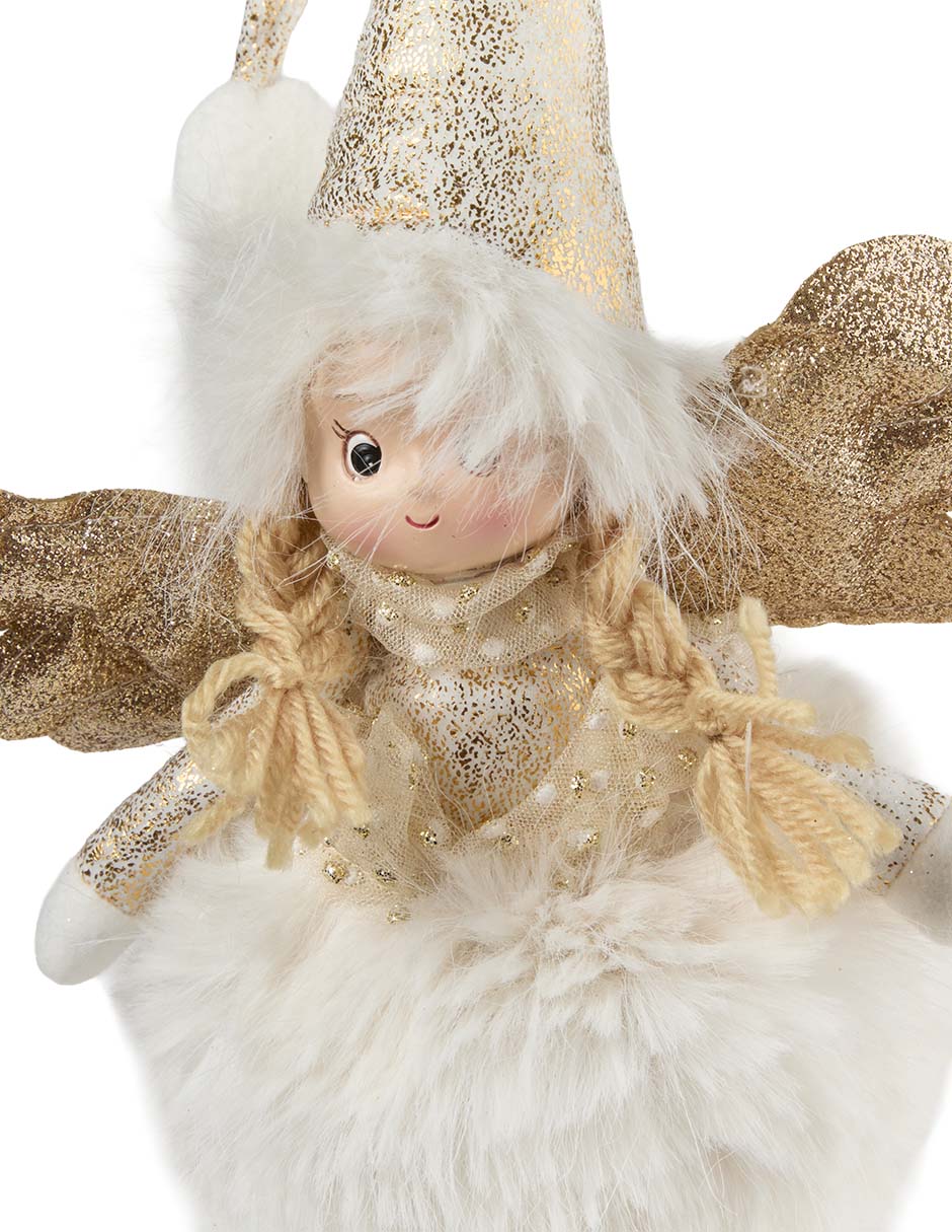 Figura decorativa de ángel Navidad 4