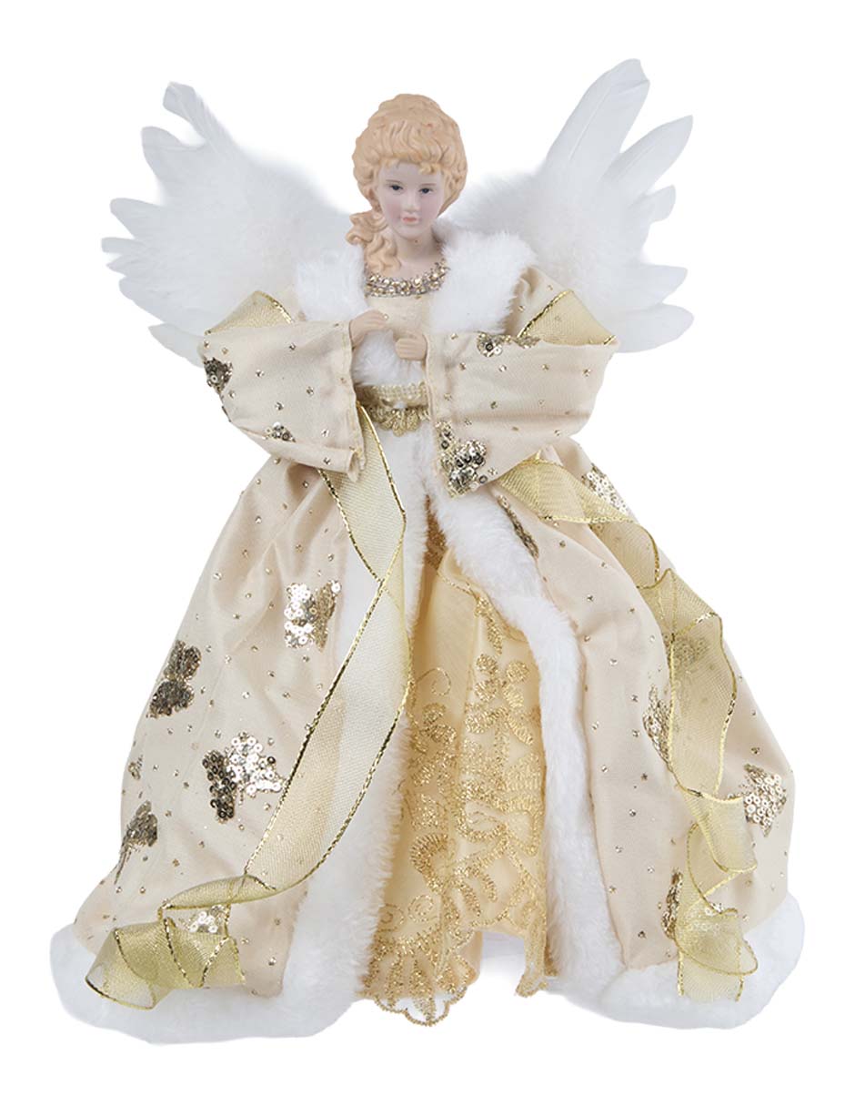 Ornamento navideño ángel