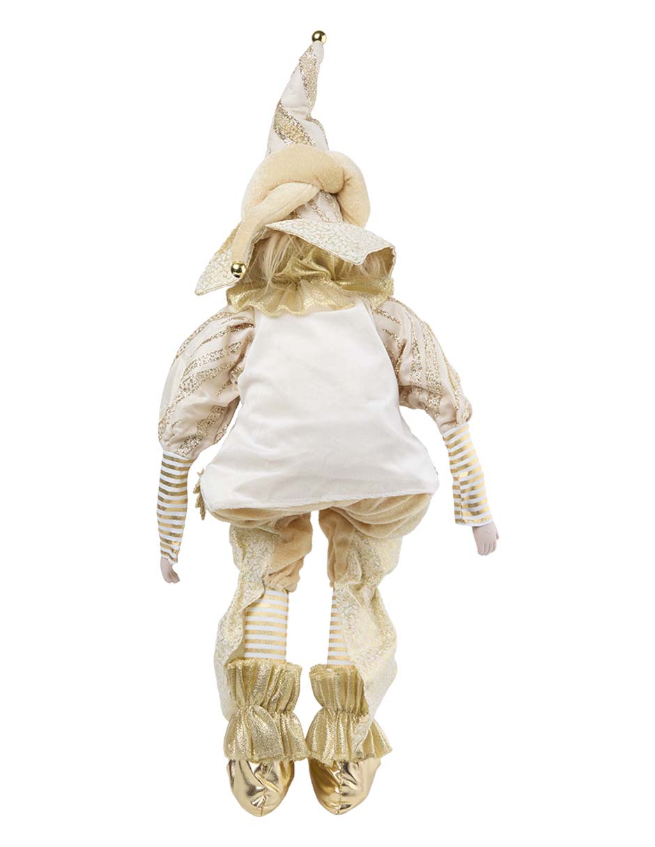 Figura decorativa de arlequín Navidad 3