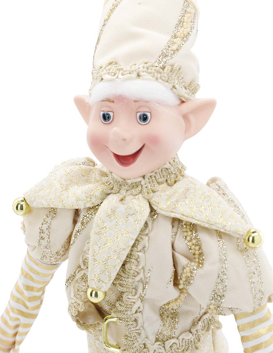 Ornamento navideño elfo 4