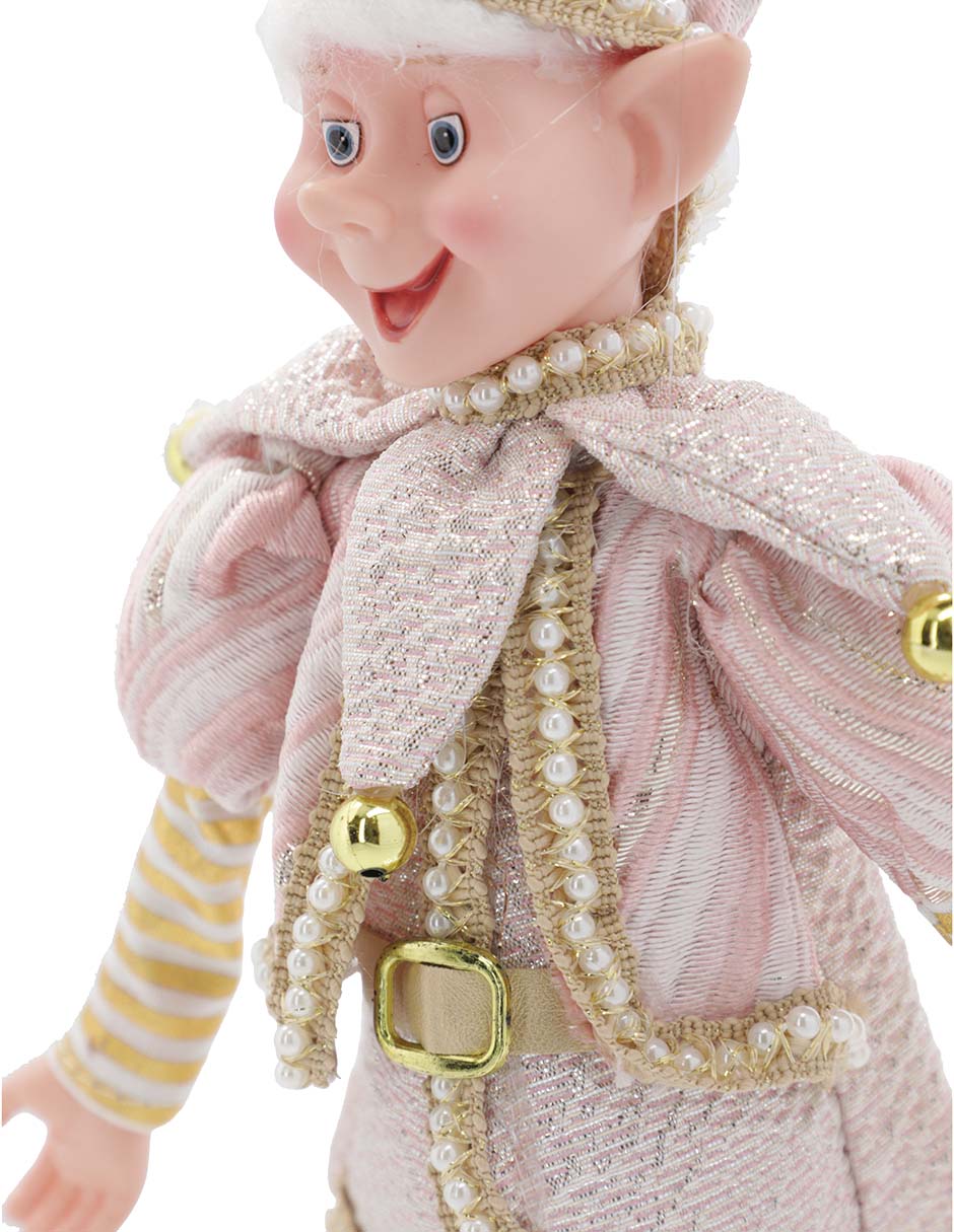 Ornamento navideño elfo 4