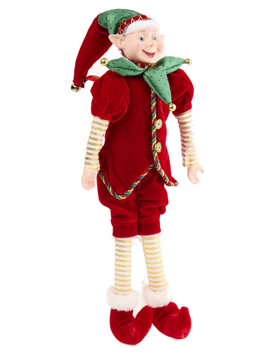 Ornamento navideño elfo 2