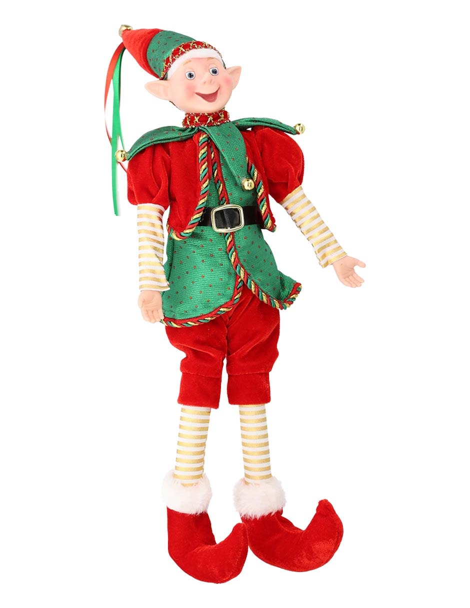 Ornamento navideño elfo 2