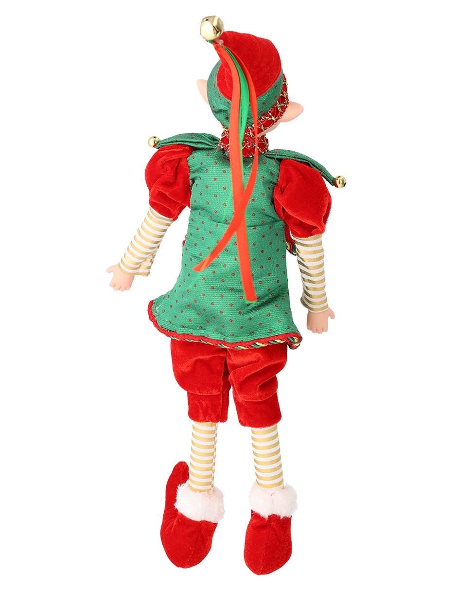 Ornamento navideño elfo 3