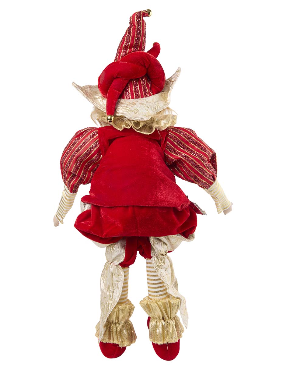 Figura decorativa de arlequín Navidad 3