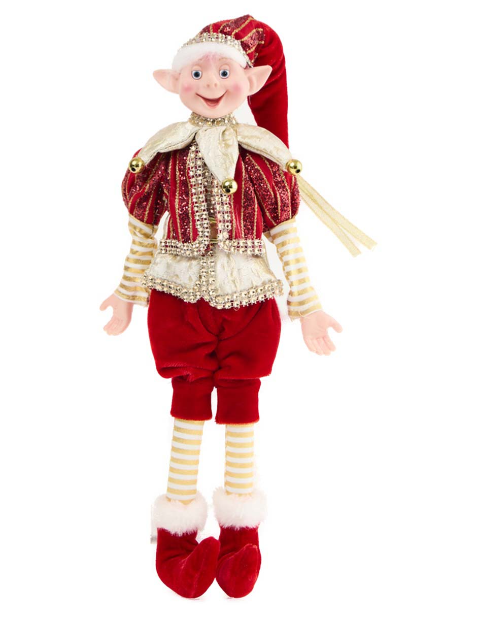 Ornamento navideño elfo