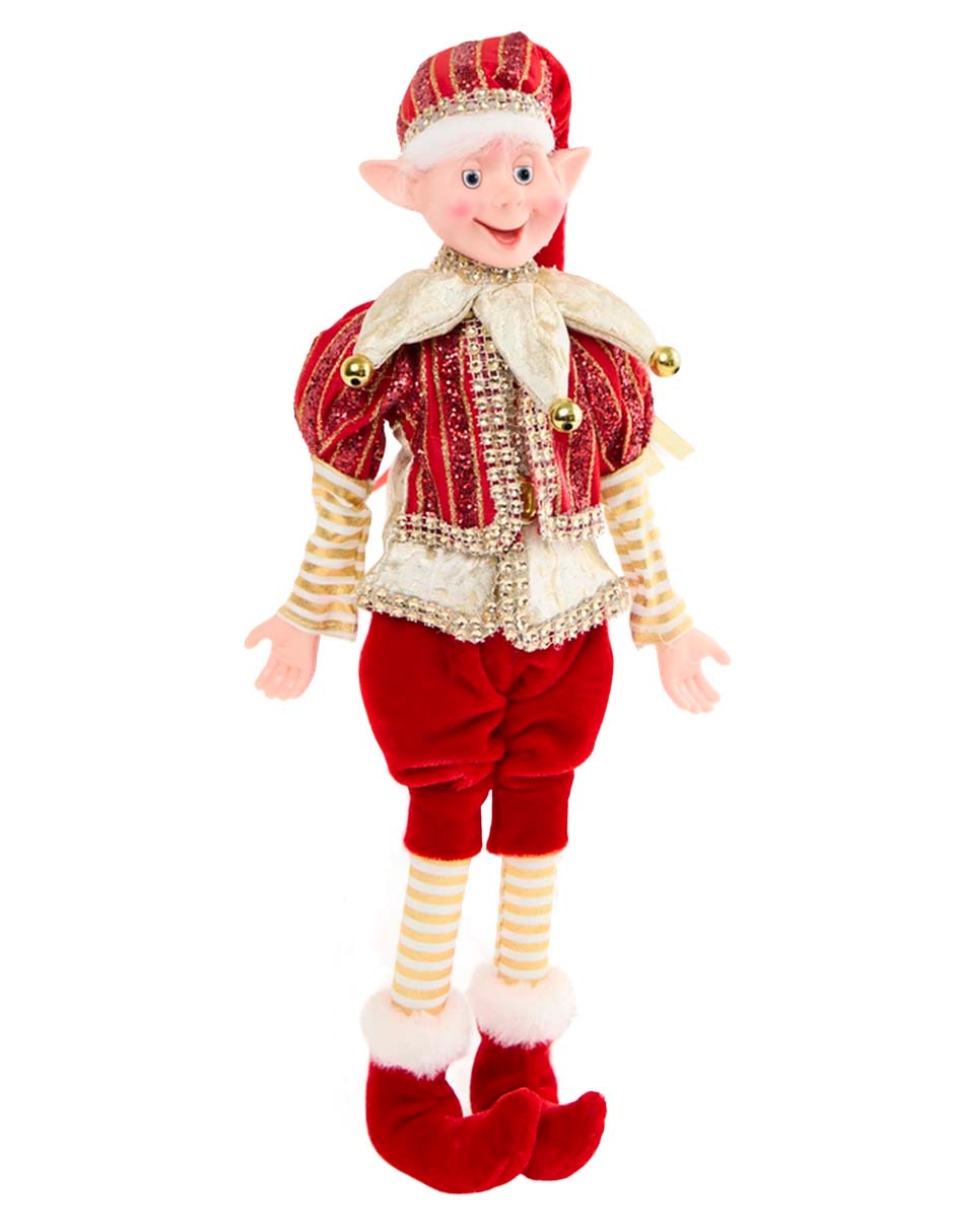 Ornamento navideño elfo 2