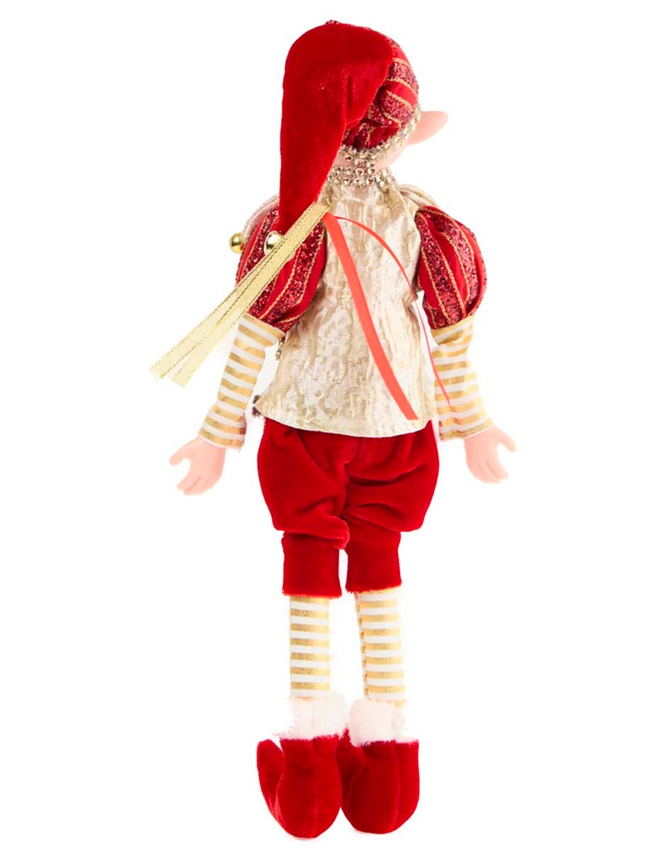 Ornamento navideño elfo 3