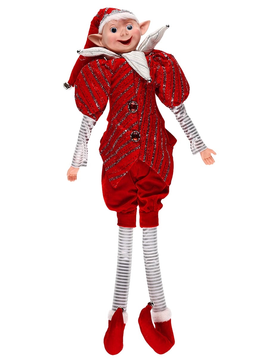 Figura decorativa de duende Navidad