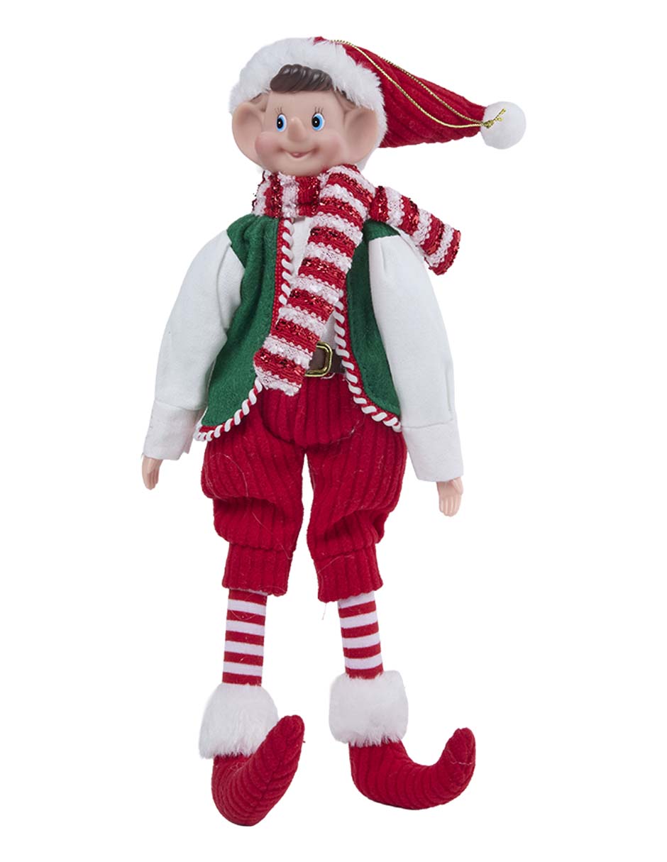 Figura decorativa de elfo Navidad Familia o colección