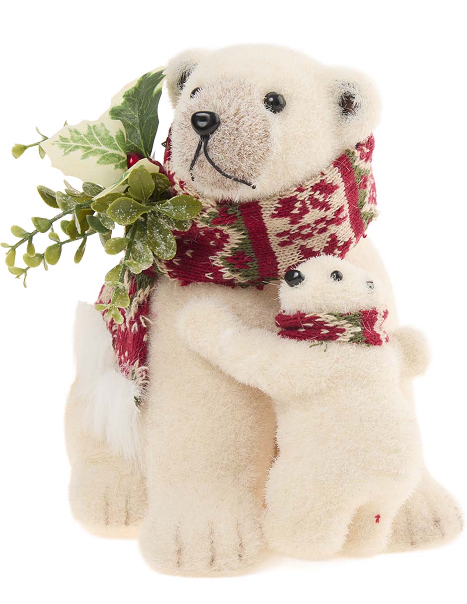 Figura decorativa de oso Navidad 2